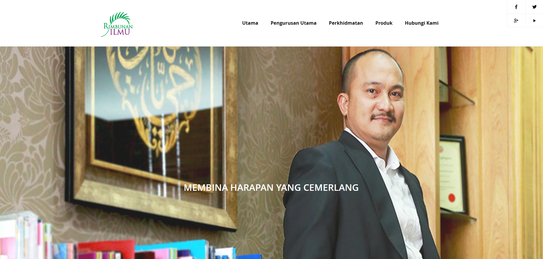 Rimbunan Ilmu Company Website
